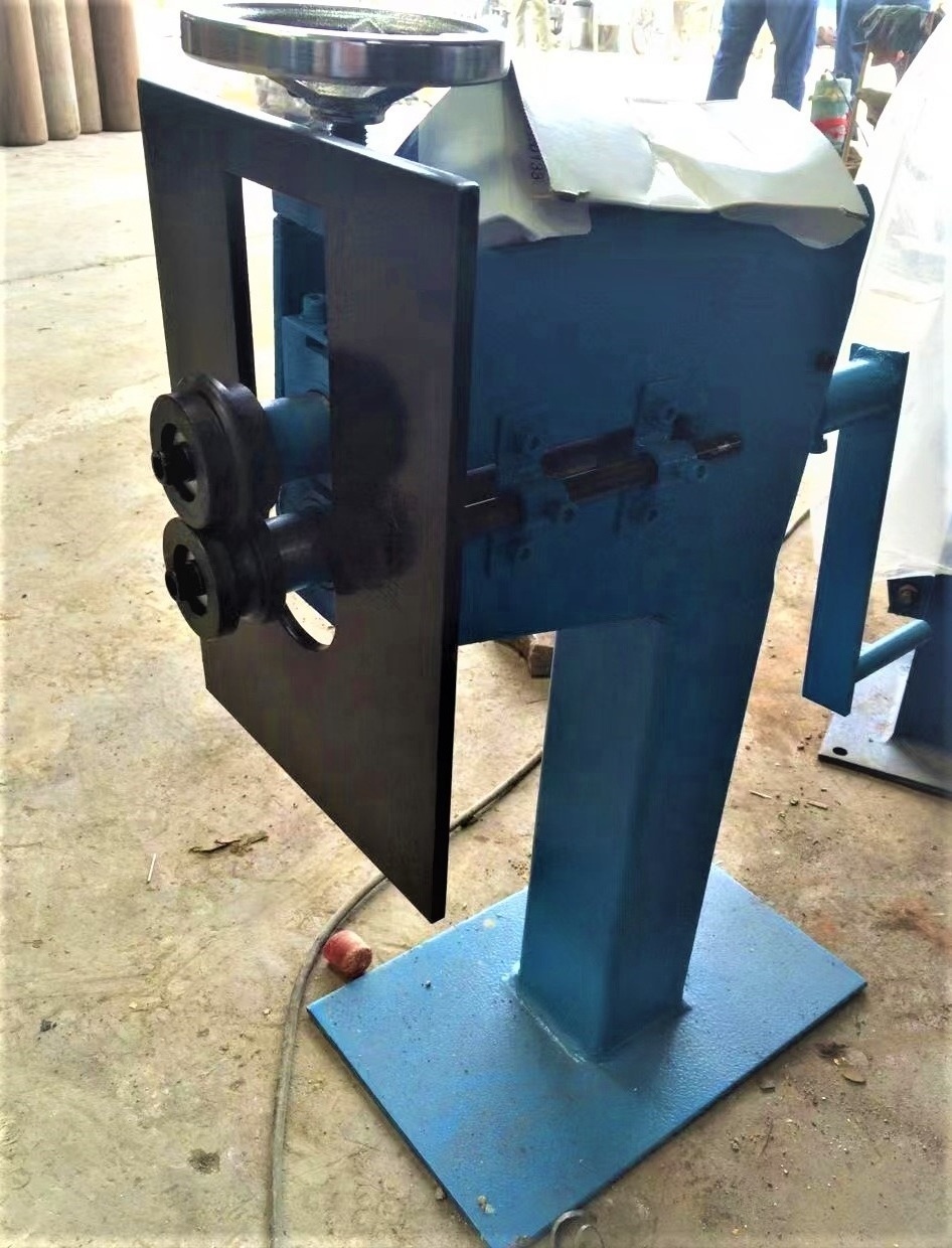 Manual bead bending machine, duct making grooving beading roller, Hand  sheet metal beading machine