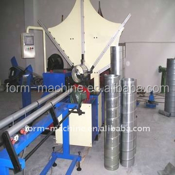 High quality spiral air duct machine,spiro sheet metal duct production line price