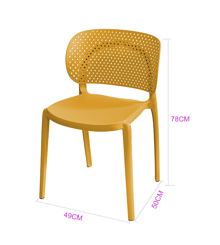 Tianjin Forman Sedia Di Plastica Comedor Stackable Plastic Dining Chair Modern For Sale