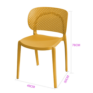 Tianjin Forman Sedia Di Plastica Comedor Stackable Plastic Dining Chair Modern For Sale