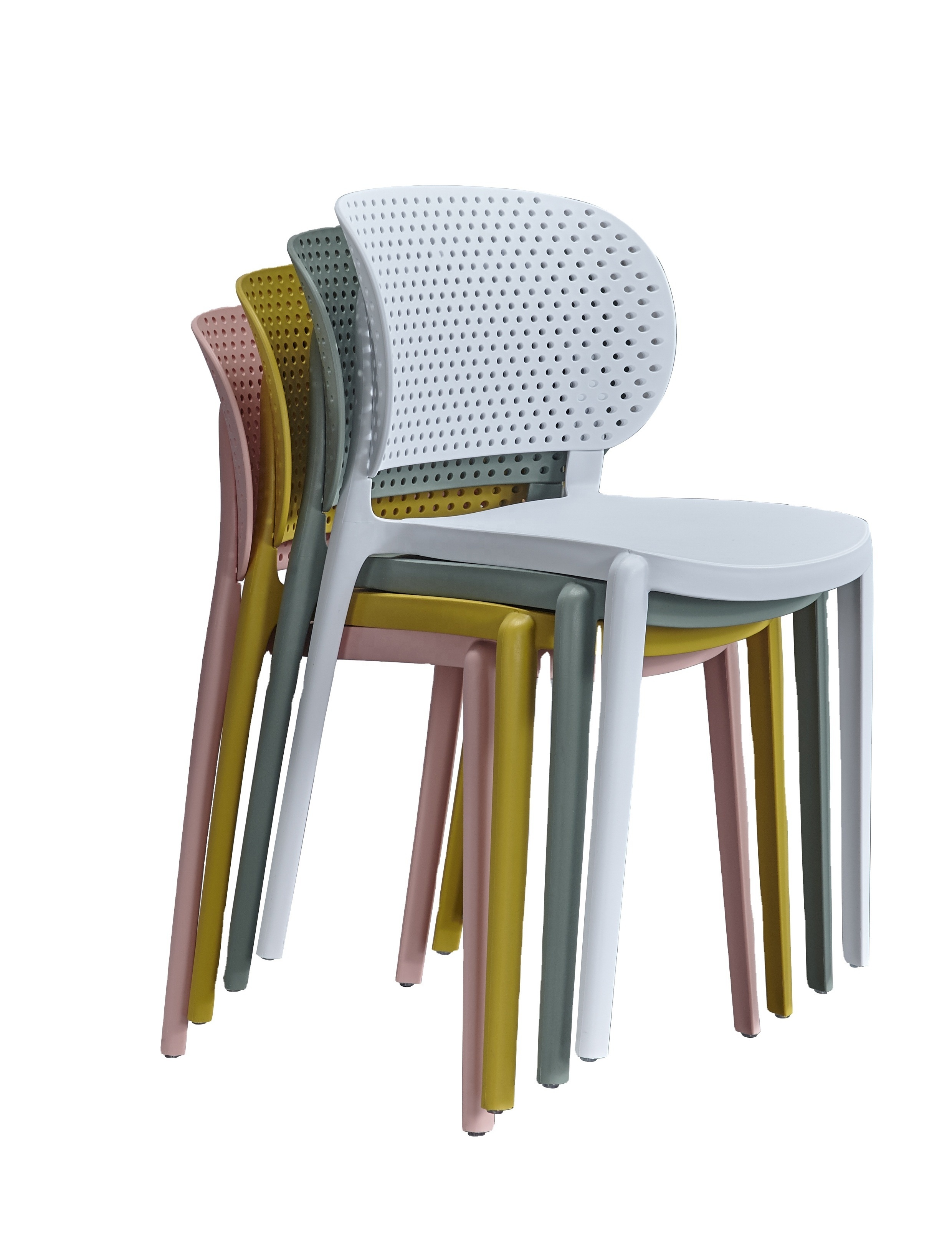 Tianjin Forman Sedia Di Plastica Comedor Stackable Plastic Dining Chair Modern For Sale