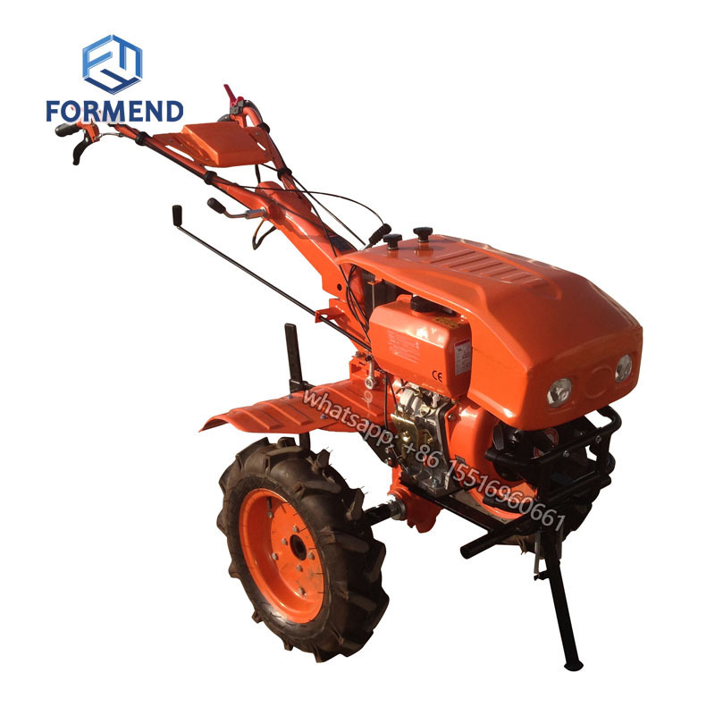 Portable Hand Power Tiller Farm Machinery Weeding Ploughing Machine