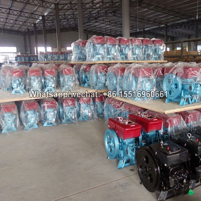 Evaporative agriculture farming engine water pump diesel engine