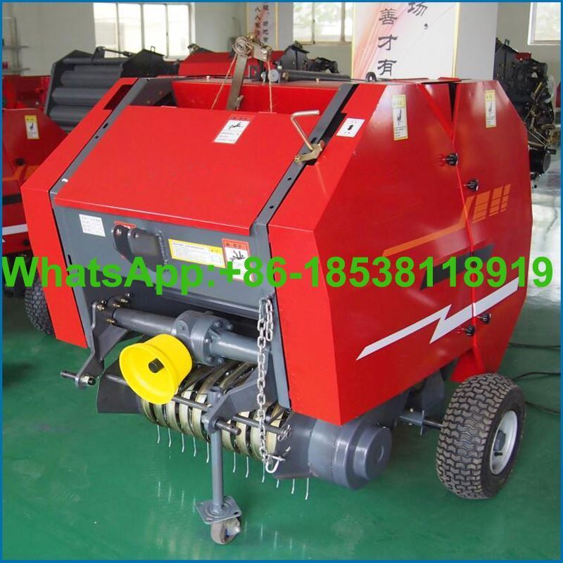 CE approved wheat straw mini round hay baler