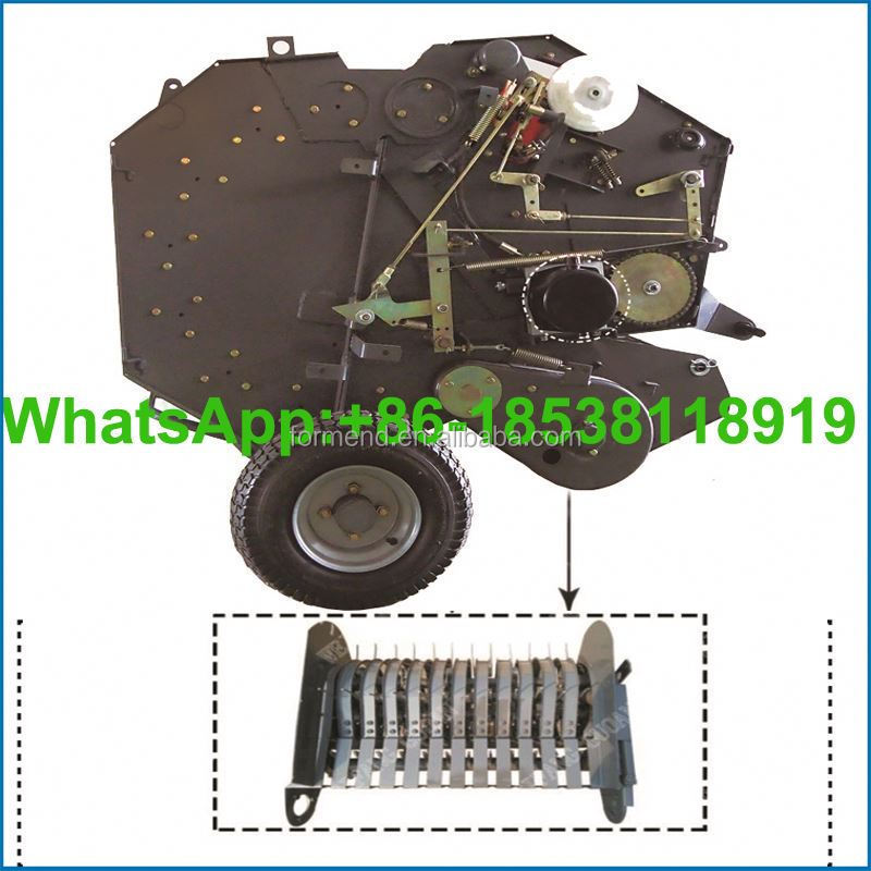 Mini round hay baler machine/hay baler for sale