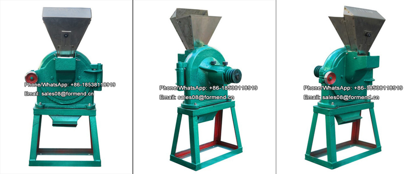 Cheap diesel disk mill grinder machine, rice beans pepper spice soybeans corn flour grinding machine