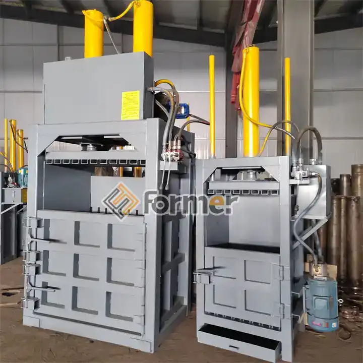 10-120 T Vertical hydraulic scrap metal baling press machine/Hydraulic waste plastic bottle press cardboard baler machine