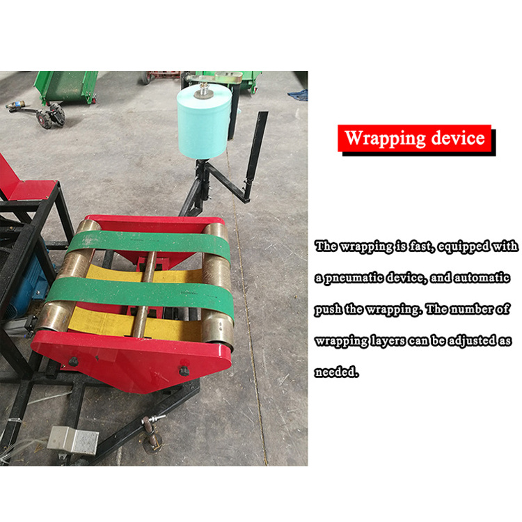 Wholesale Silage Wrapper Machine Electric Hay Silage Baling Machine pine straw baler for sale