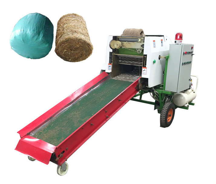 Wholesale Silage Wrapper Machine Electric Hay Silage Baling Machine pine straw baler for sale