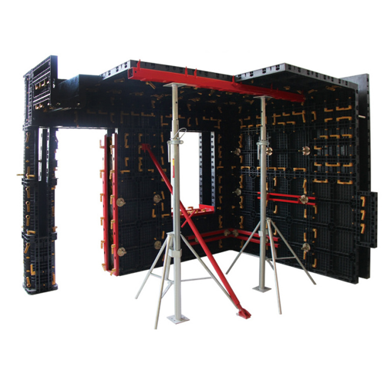 Flexible forming process column clamps aluminum formwork accessories concrete