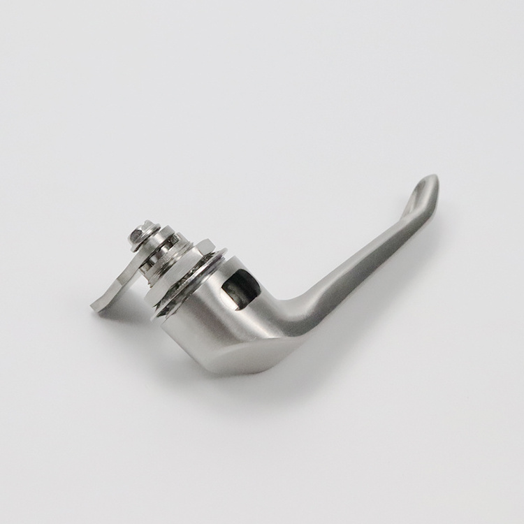 Stainless steel Quarter Turn Latch With Padlockable L-Handle for Industrial Cabinet door enclosure