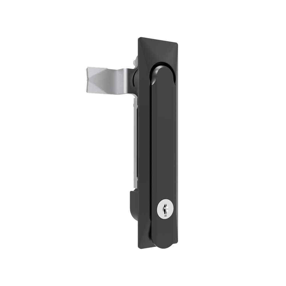 Ms861 Black Panel Lock Compression Latch Panel Push Locks Swing Door Handle Planelock