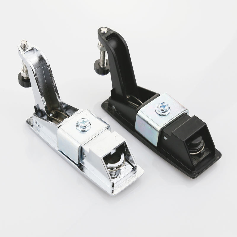 Zinc Alloy Compression Lock Ms606 Push Button Trigger Lever Panel Lock Industrial Cabinet Plane Electronic Compression Latch