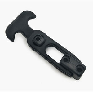 T handle Rubber Flexible Draw Latches Fit For Toolbox /cooler/golf Cart/farm Machinery - Black