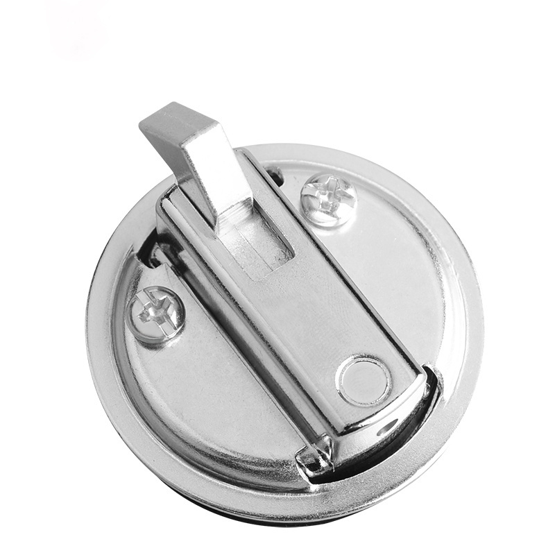 Embedded Handle Type Lock Small Round Handle Pull Ring Cam Lock Marine Latch With Car And Ships