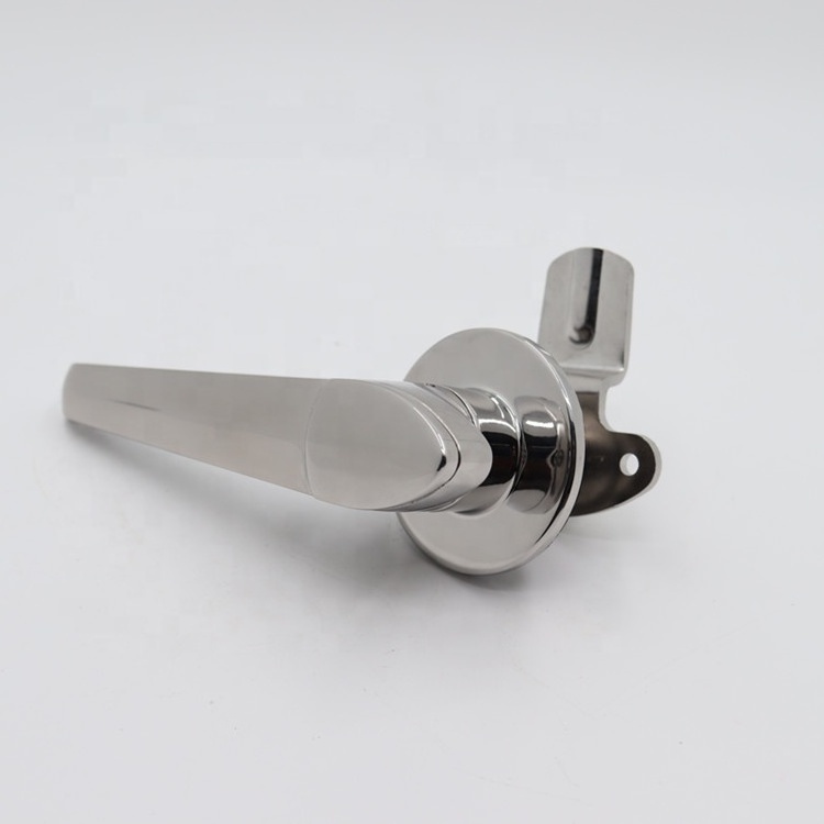 stainless steel L handle lock  waterproof quarter turn cam latch with padlock Industrial Cabinet Handle Lock