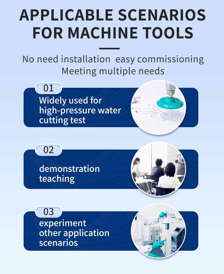 Forplus high speed 3-axis school test use portable CNC mini water  jet cutting machine small waterjet cutting cutter machine