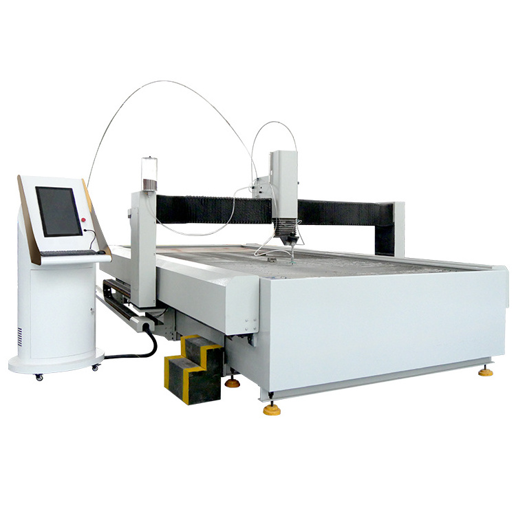 Advanced top-level developed 3 axis waterjet garnet cnc controller cheap water jet cutting machine for metal stone iron