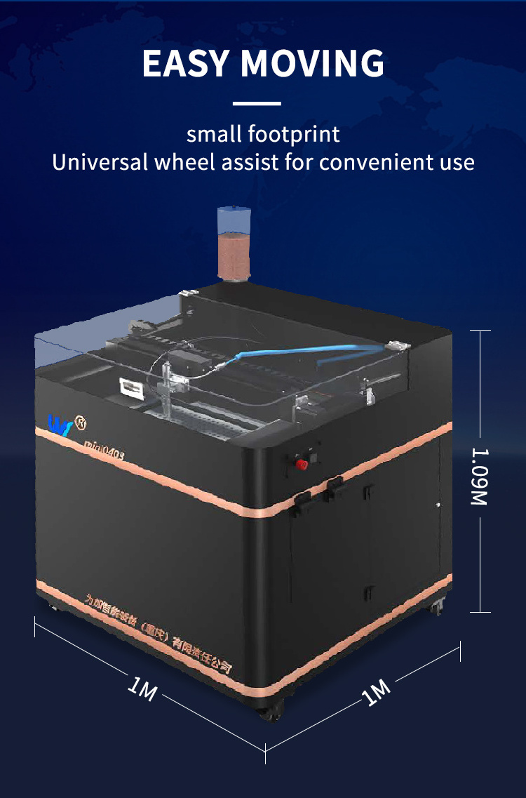 Forplus high speed 3-axis school test use portable CNC mini water  jet cutting machine small waterjet cutting cutter machine