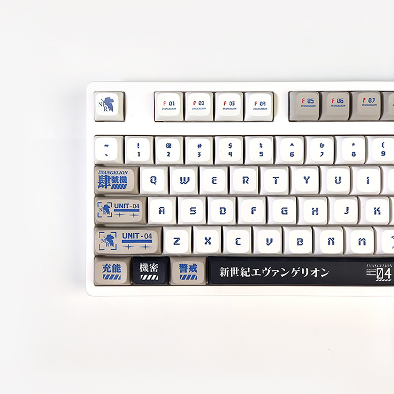 Full Keys Dye Sublimation PBT Custom Keycaps with Key Puller for Cherry Gateron MX Switches Mechanical Gaming Keyboard