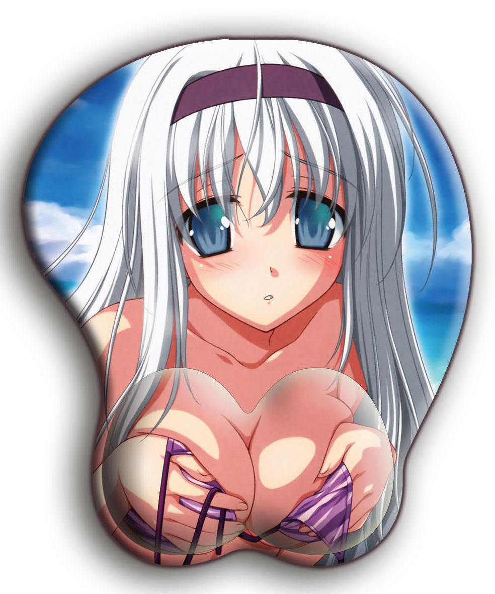 silicone custom anime boob 3d custom mouse pad anime sexy wrist mouse pad