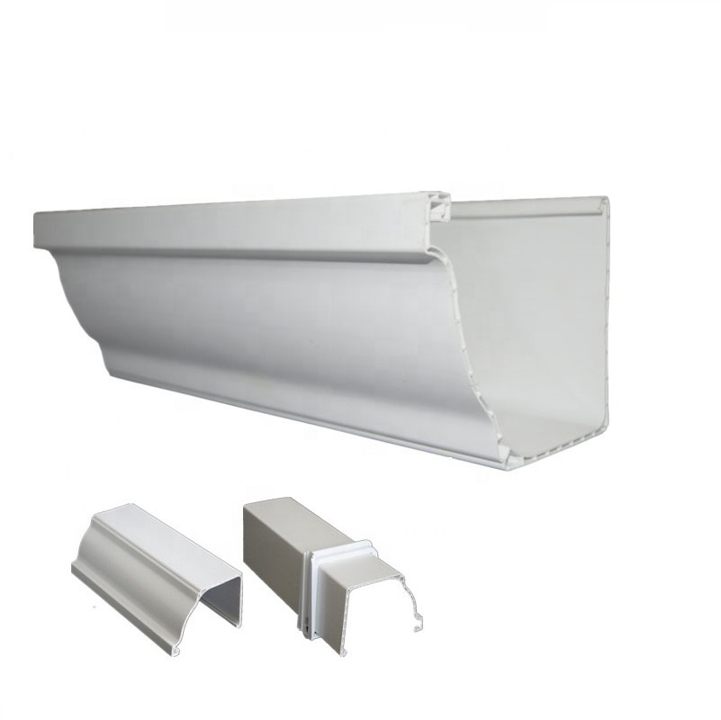 Rain Gutter Manufacturers Roofing Gutter And Downspout PVC Downpipe Fittings