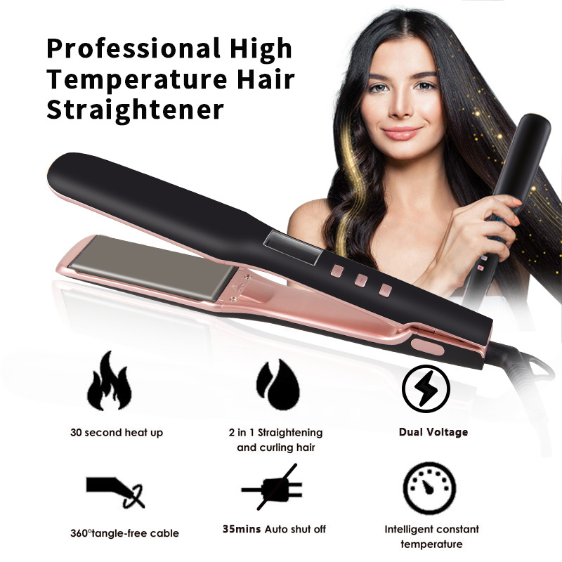 Newest MCH 480F 250C Degrees Keratin Treatment Fast Heat Pro Nano Titanium Professional Hair Straightener