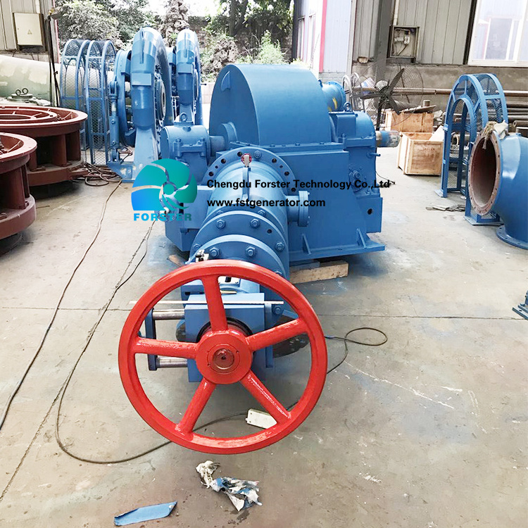 Micro Jetting Turbine Water Generator 500kW Hydro Power Plant Sale For Homes