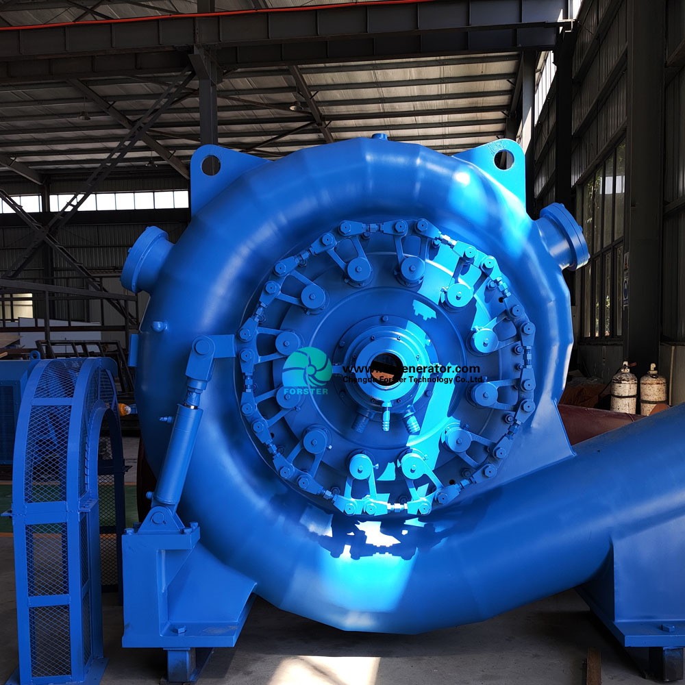 Low Water Head High Efficiency Smart 200kw Francis Hydro Turbine Generator Unit