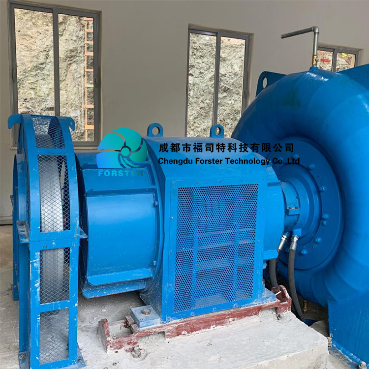 Low Water Head High Efficiency Smart 200kw Francis Hydro Turbine Generator Unit