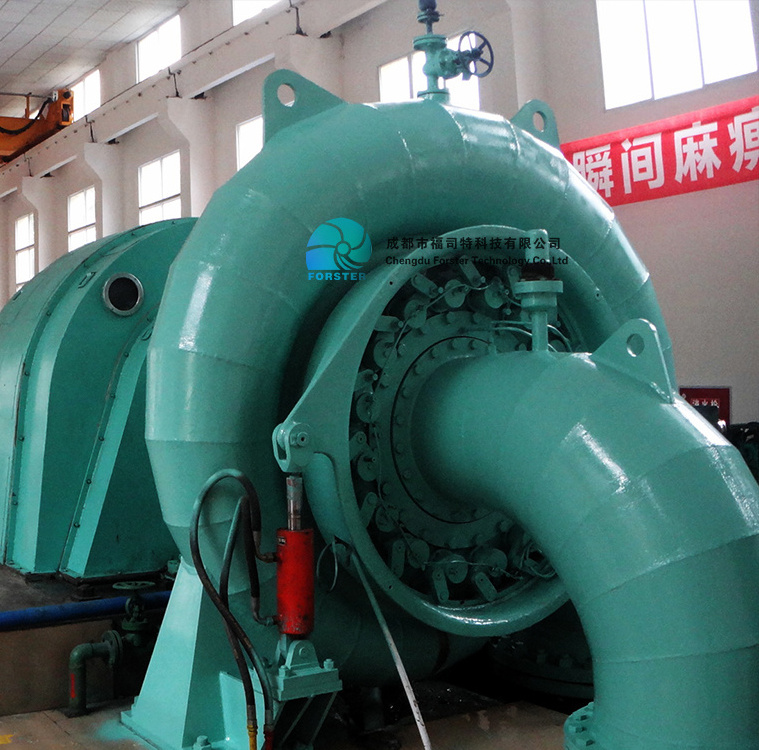 Brushless Low Head Horizontal Turbine Francis 10MW 8MW 5000kw Set Francis Turbine Generator