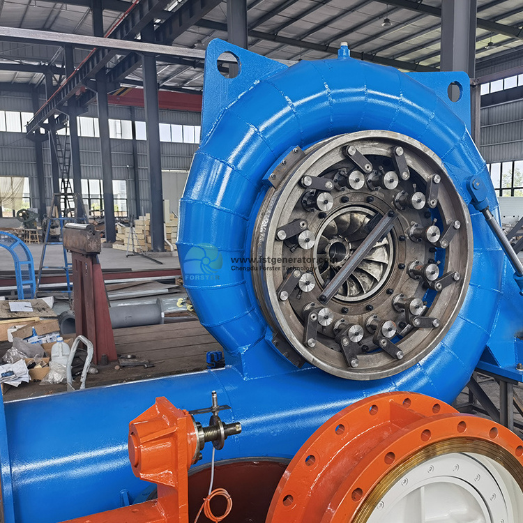 Low Water Head High Efficiency Smart 200kw Francis Hydro Turbine Generator Unit