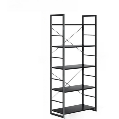 Modern Luxury Aluminum Iron Metal Steel Frame Shelf Storage Cabinet Corner Office Wall Modular Cube Bookcase Bookshelf Doors