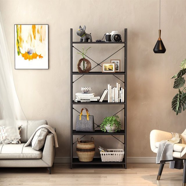 Modern Luxury Aluminum Iron Metal Steel Frame Shelf Storage Cabinet Corner Office Wall Modular Cube Bookcase Bookshelf Doors