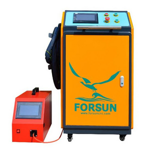 handheld 1000w laser welder 3mm ss metal welding / fiber laser welding machine for iron steel welding