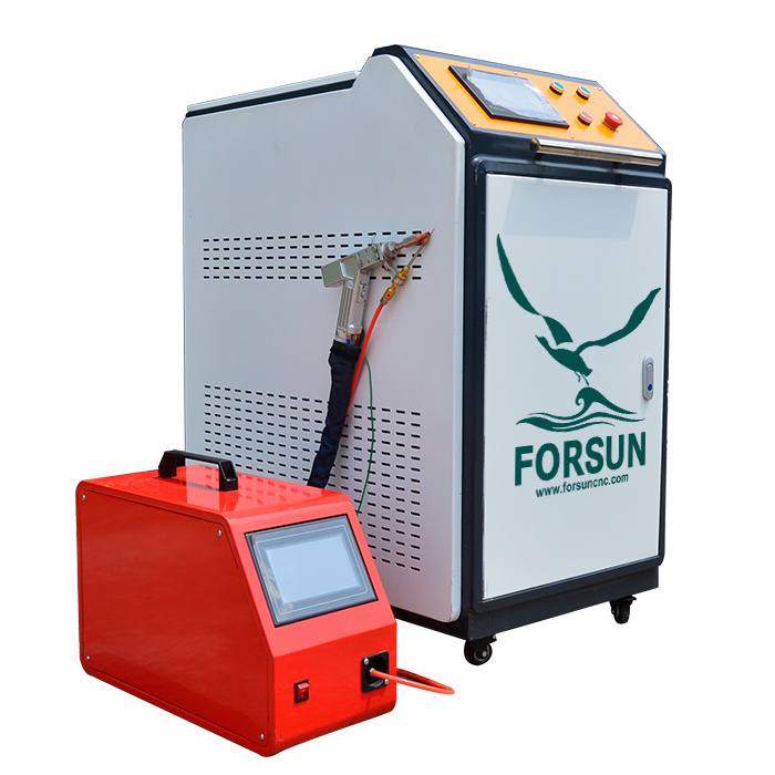 Fiber laser welder 1000W 2000W 1500W watt manual handheld laser welding machine for jewellery bracelet welding