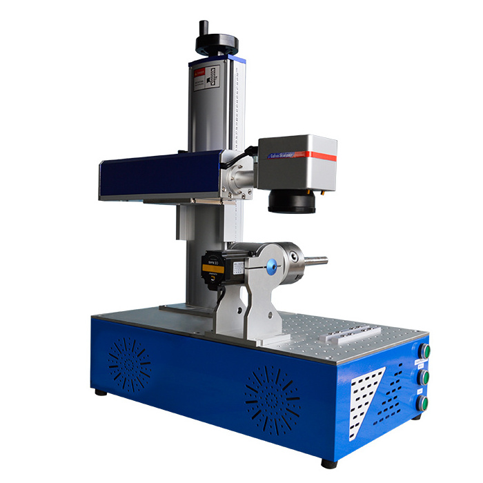 2024 Good price 3d metal laser engraver and printer desktop 20w fiber laser gun logo printing marking machine