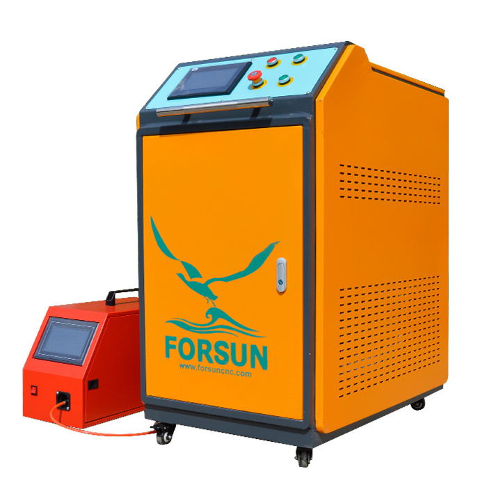 17% discount Fiber laser Portable handheld laser welding machine price for metal with Wire feeding system