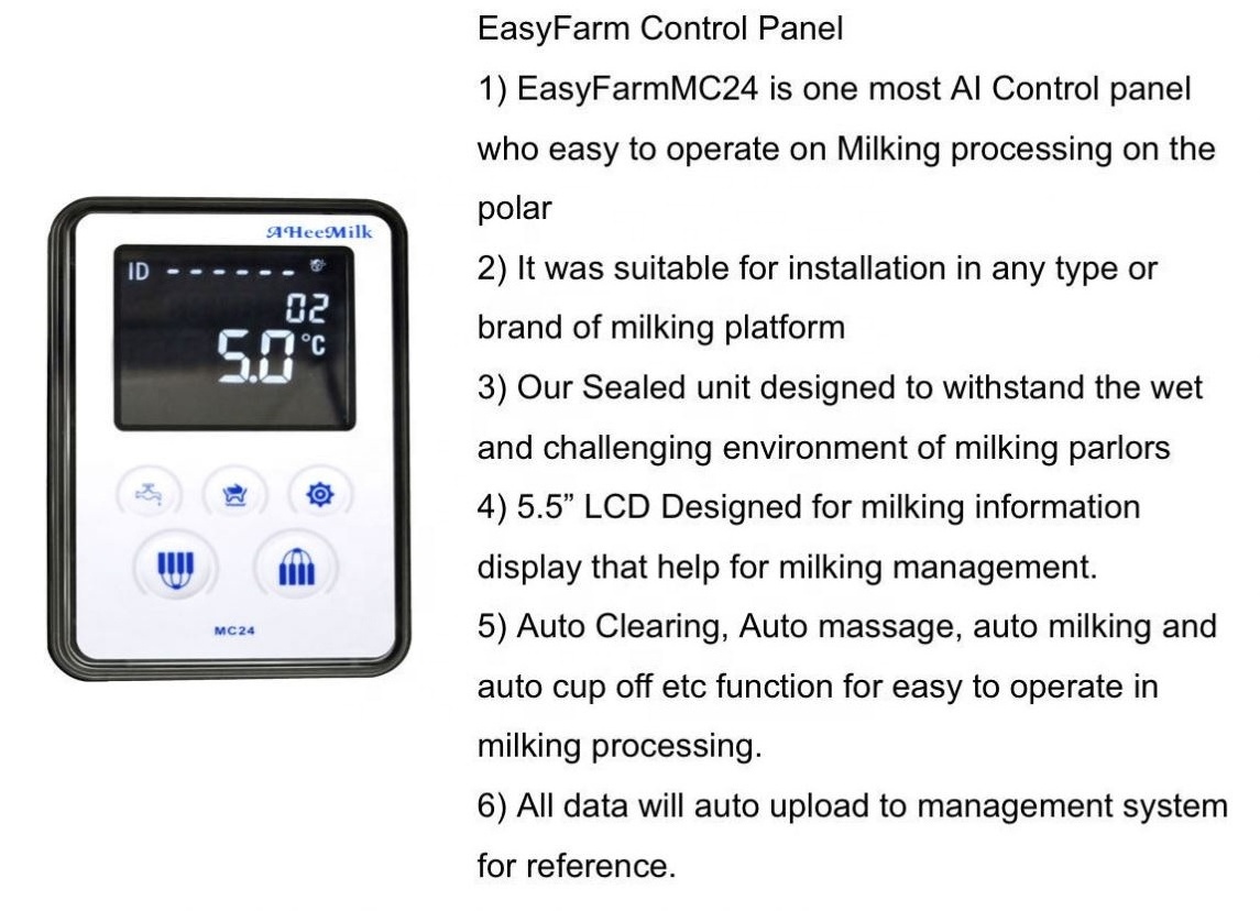 artificial intelligent human cow milking machine automic