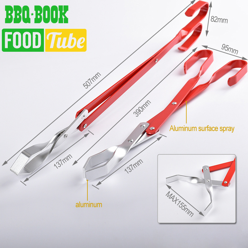 BBQ Tool Kitchen Grill Accessories Camping Multifunction Barbecue Tongs Charcoal Tongs