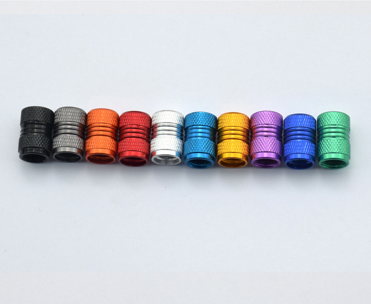 Custom Aluminum Wheel Tire Air Dust Valve Caps Stem Cover