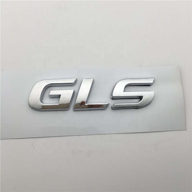 Customized 3D Plastic ABS Chrome Car Emblem Badge Car Logo Emblem