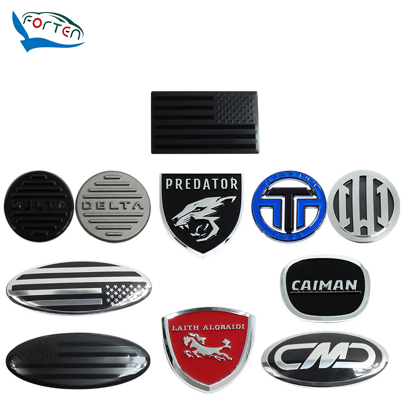 Car Accessories Metal Alphabet Badge Chrome Letters Numbers Logo logo car decal car emblem badge