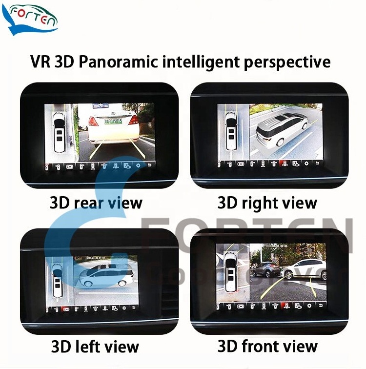 1080P Car Camera 360 Degree Driving Parking Recording System Fit For Honda City CRV CR-V