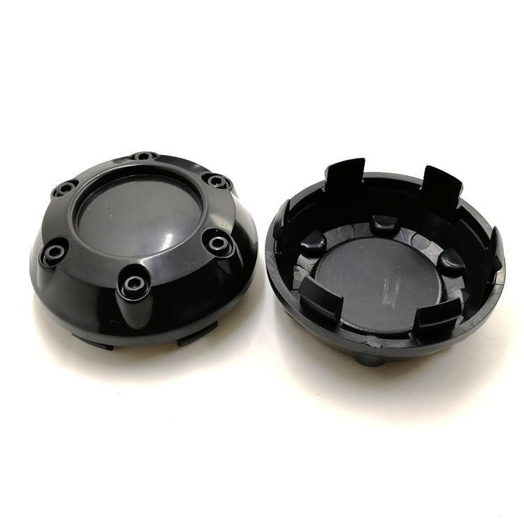 68mm Chrome Black Blank Car Custom Modified Universal Wheel Hub Center Caps Cover