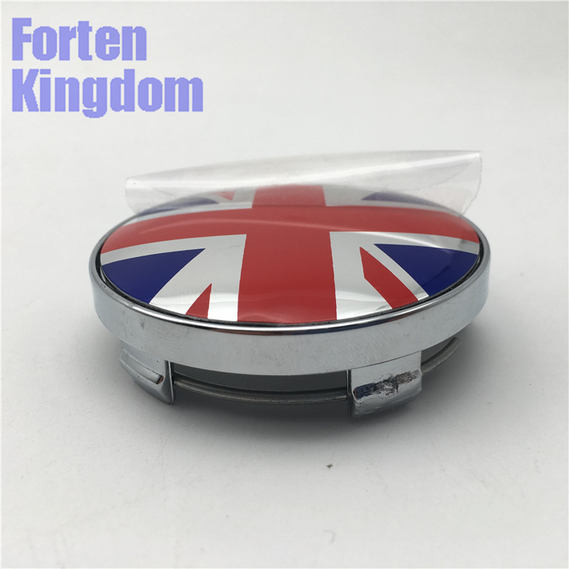 60mm United Kingdom Flag Logo British ABS Plastic Paint Vehicle Wheel Hubcap Wheel Centre Car Center Caps