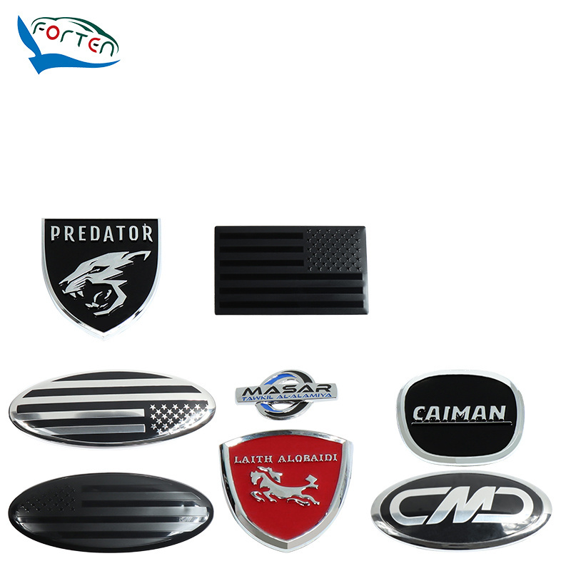 Car Accessories Metal Alphabet Badge Chrome Letters Numbers Logo logo car decal car emblem badge