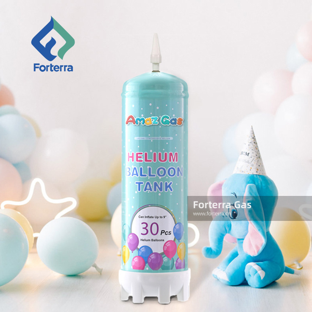 2.2L 3.3L Balloons Helium Tank Compressed 99.9% Pure Helium Gas Refilling Helium Cylinder For Balloons