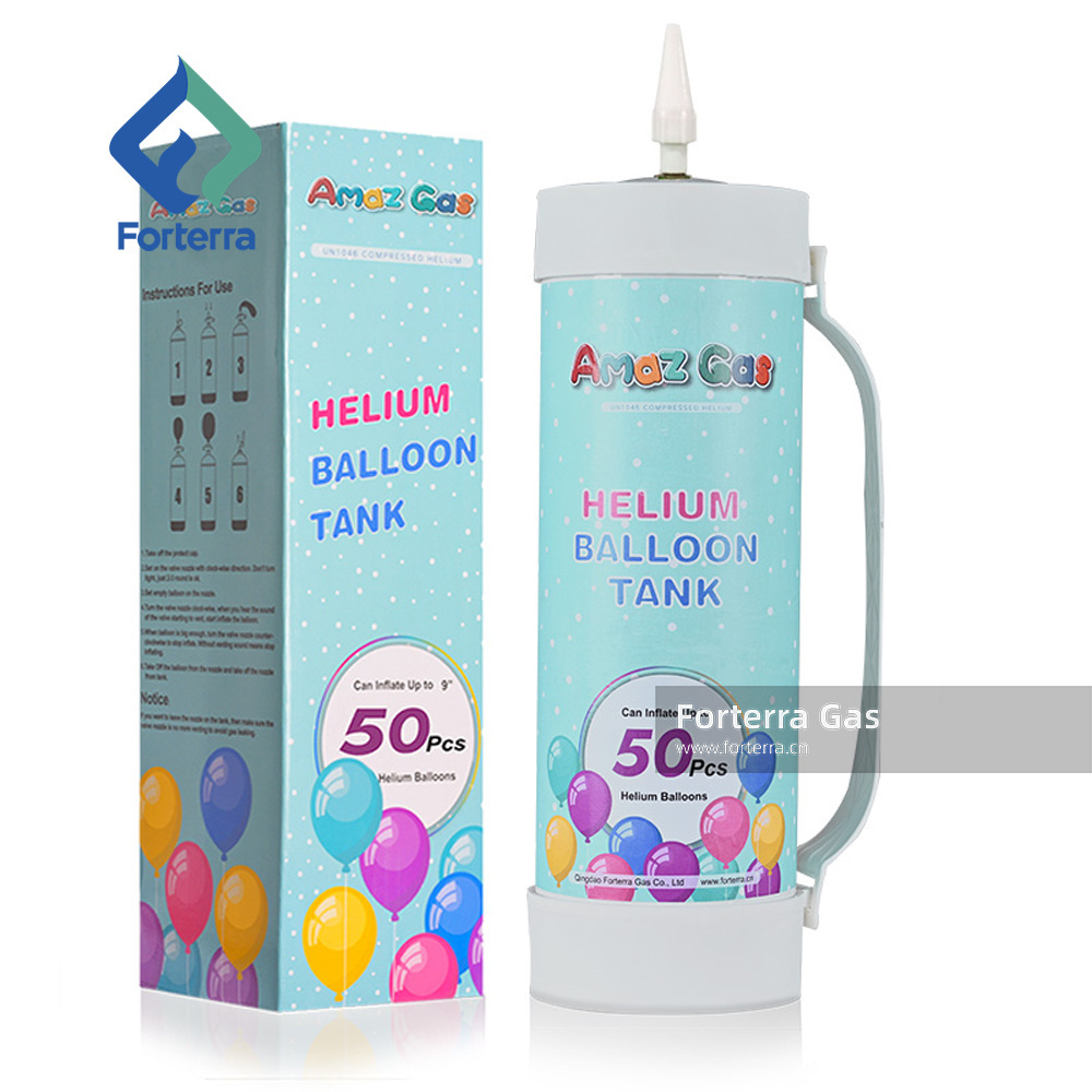 2.2L 3.3L Balloons Helium Tank Compressed 99.9% Pure Helium Gas Refilling Helium Cylinder For Balloons