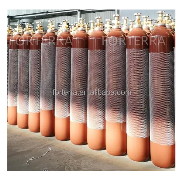 150 Bar 40L/47L/50L Compressed Methane Gas Cylinder Seamless Steel Gas Cylinder For CH4